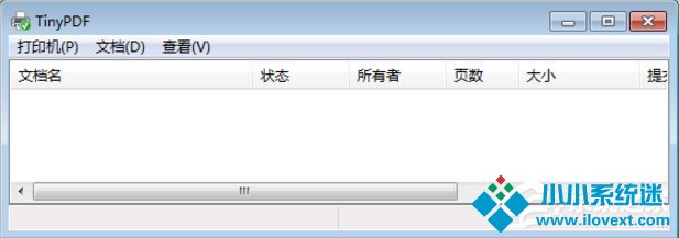 Win7虚拟打印机TinyPDF怎么用？