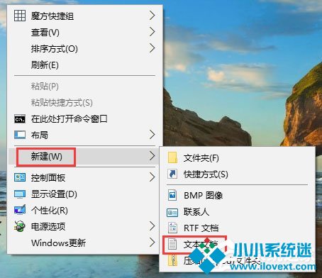 Win10新建只有扩展名的文本文档