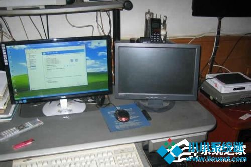 WinXP电脑双屏显示设置的方法