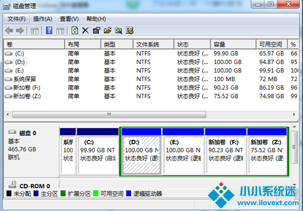 教你电脑快速分区Win7系统