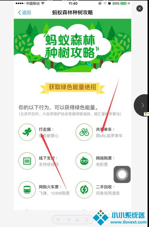 支付宝蚂蚁森林能量怎么获取？
