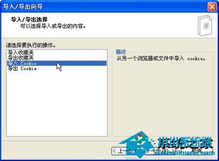  WinXP如何导入Cookie信息