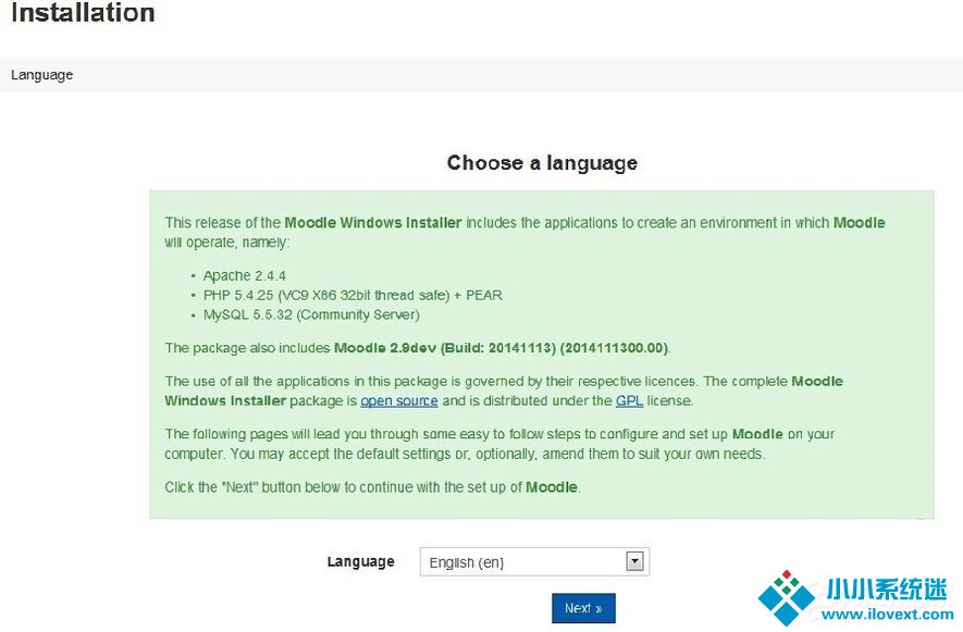 在Win7系统环境下如何安装Moodle平台？