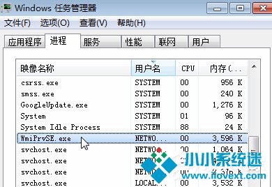 如何禁用Win7系统中的wmiprvse.exe进程？